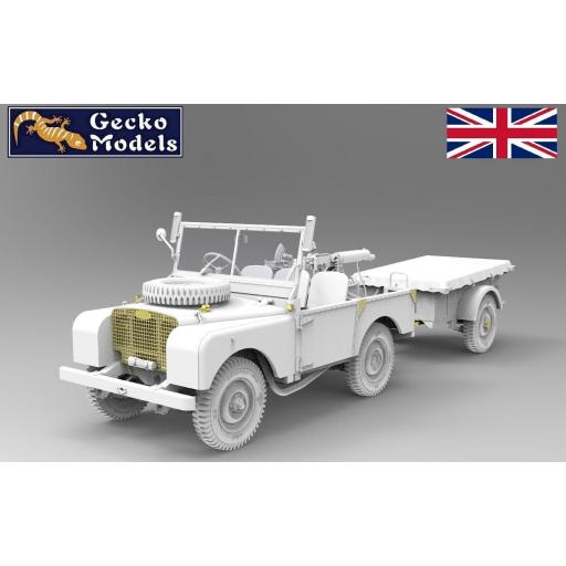 1/35 Land Rover Mk.I Guerra Corea c/remolque [1]
