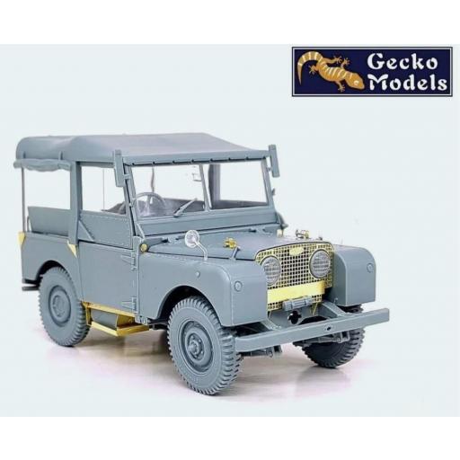 1/35 Land Rover Mk.I (FV18001 Mk.I) techo de lona (producción tardía) [0]