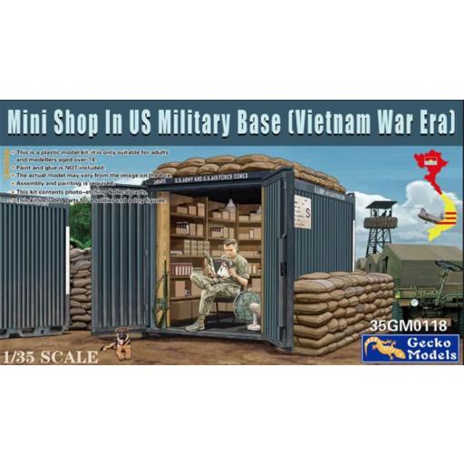 1/35 Mini Shop in US Military Base (Vietnam War)