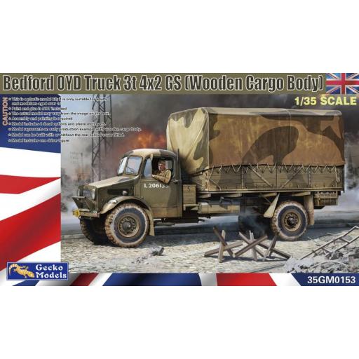 1/35 Camion Bedford OYD 3t 4x2 GS (cajón de madera)