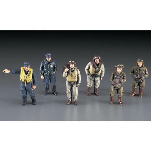 1/48 Set Pilotos 2ª Guerra Mundial [1]
