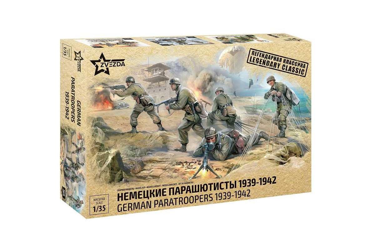 1/35 Paracaidistas Alemanes - Creta 2GM