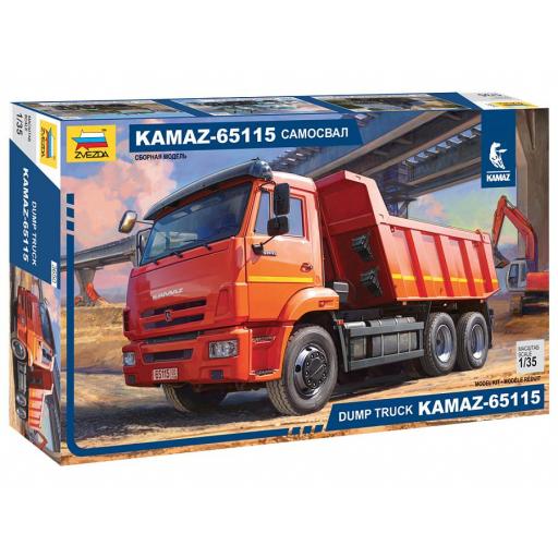 1/35 Camión Volquete Kamaz-65115