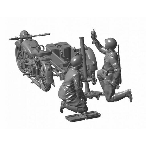 1/35 M-72 Soviet Motorcycle with 82mm Mortar [0]