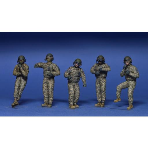 1/35 Tripulantes Tanque Americano (Moderno) [1]