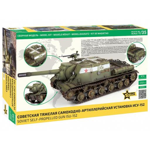 1/35 ISU-152 Cañón Autopropulsado Soviético [1]