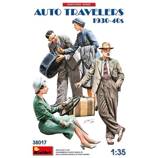1/35 Viajeros Automóvil 1930-40