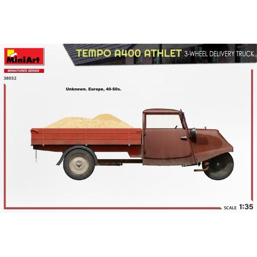 1/35 Camioneta de reparto de 3 ruedas Tempo A400 Athlet [3]
