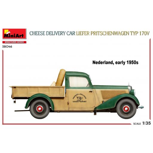 1/35 Camioneta reparto de queso. Mercedes Benz 170 V [6]