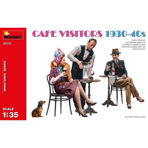 1/35 Cafe Visitors 1930-40s