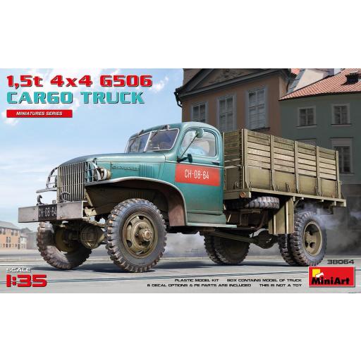 1/35 Camión de carga 1,5t 4x4 Chevrolet G506 [0]