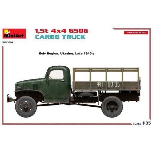 1/35 Camión de carga 1,5t 4x4 Chevrolet G506 [4]