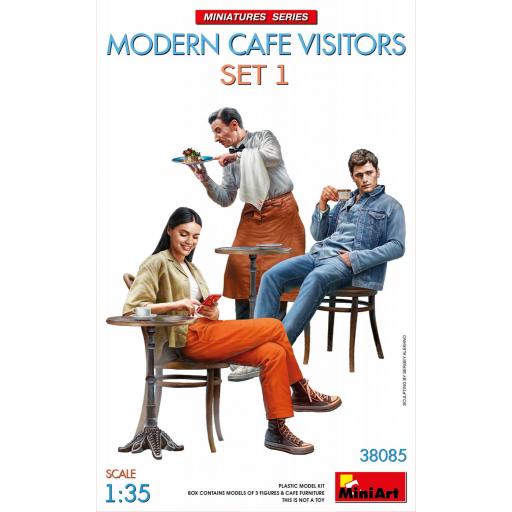1/35 Visitantes de Café Modernos. Set 1