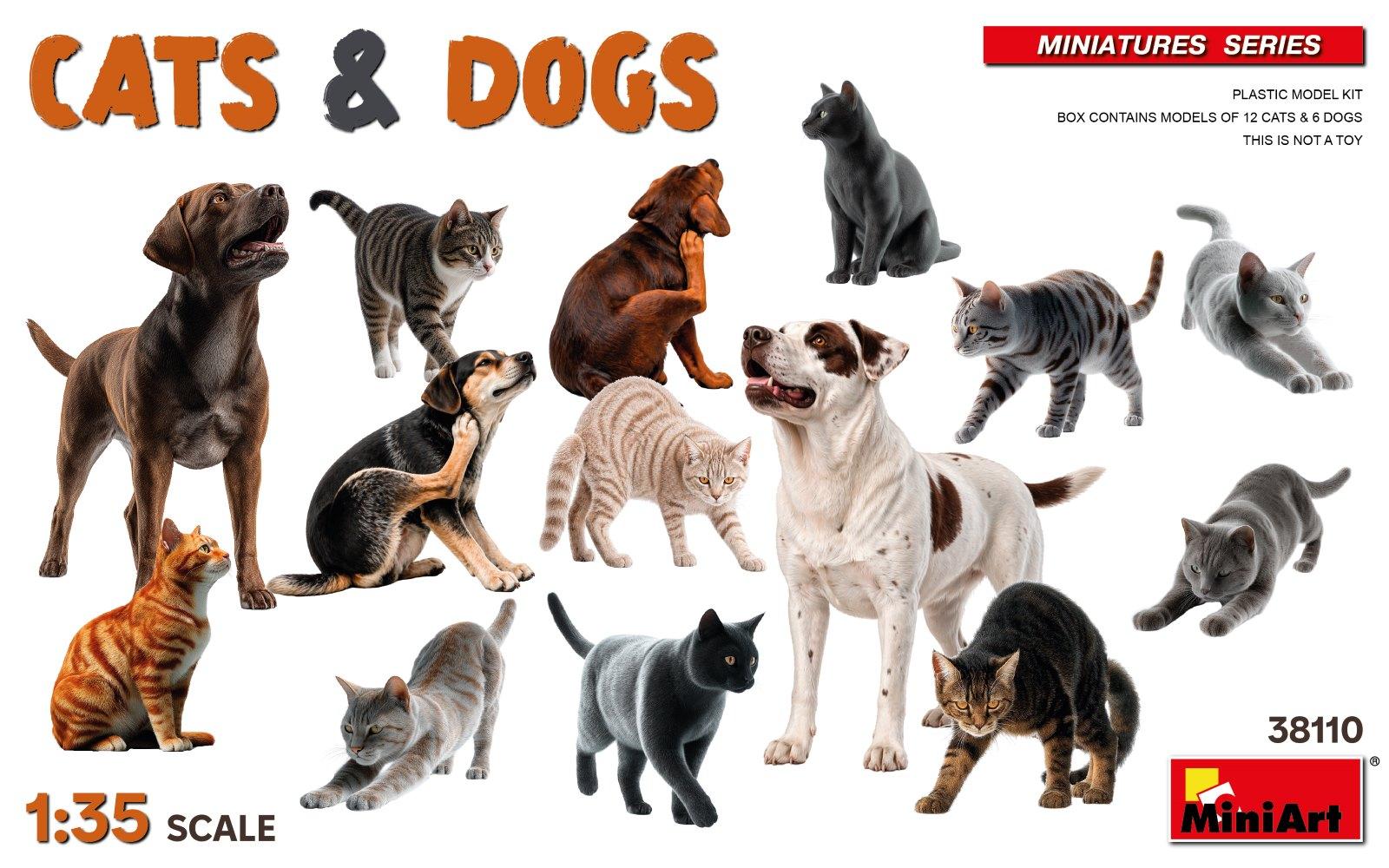 1/35 Perros y Gatos