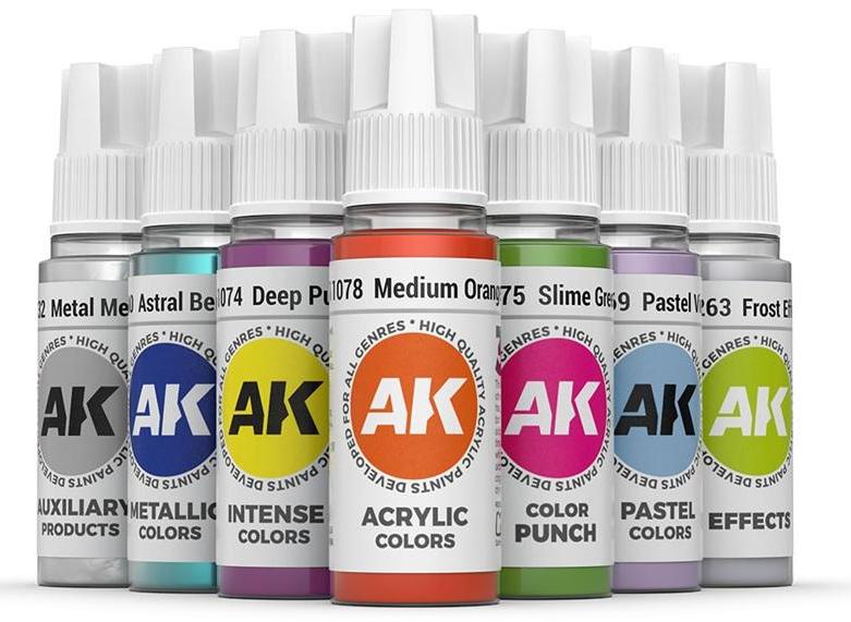 Pintura Acrílica AK (3Gen)