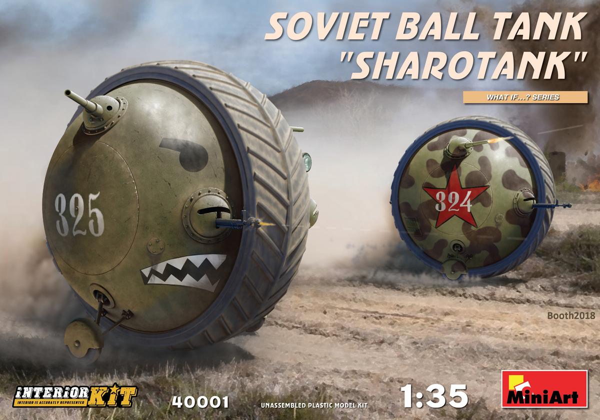 1/35 Soviet Ball Tank "Sharotank"
