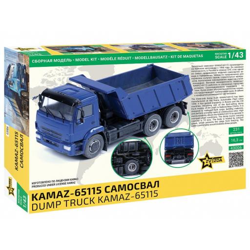 1/43 Camión Volquete KAMAZ 65115 [1]