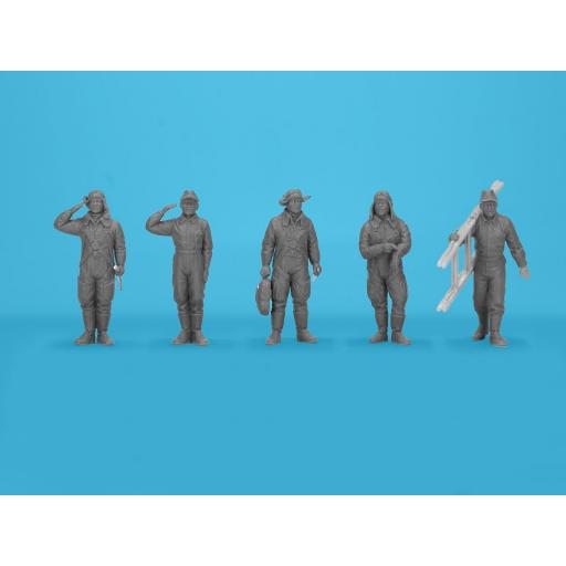 1/48 Pilotos Japoneses y Personal Auxiliar 2ªGM [1]