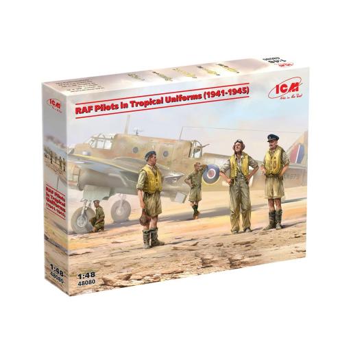 1/48 Pilotos RAF Uniforme tropical  (1941-45) [0]