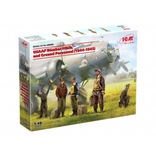 1/48 USAAF Bomber Pilots and Ground Personnel (1944-45)