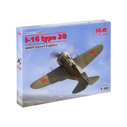 1/48 I-16 type 28, WWII Soviet Fighter