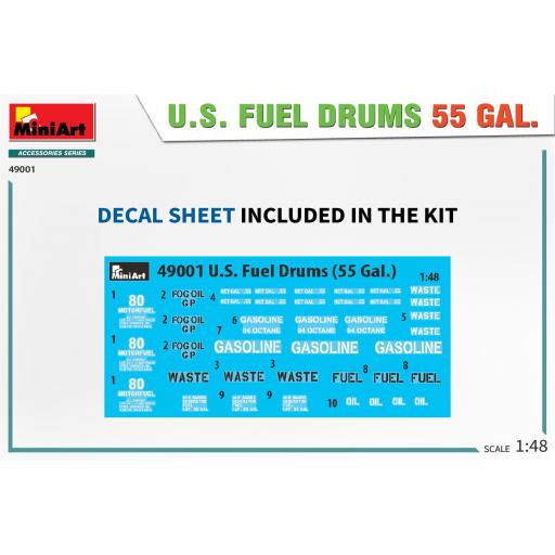 1/48 Set Bidones Combustible US 55 Gal. [1]