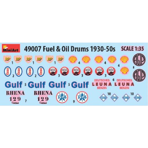 1/48 Set Bidones Aceite y Combustible años 30-50 [1]