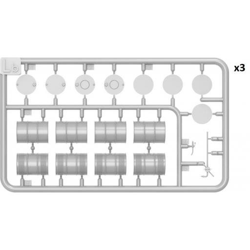 1/48 Set Bidones Aceite y Combustible años 30-50 [3]