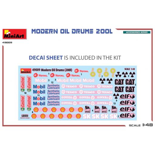 1/48 Set Bidones Combustible Modernos 200l. [2]