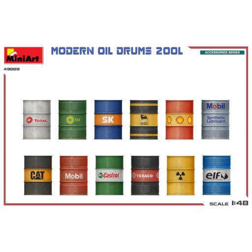 1/48 Set Bidones Combustible Modernos 200l. [1]