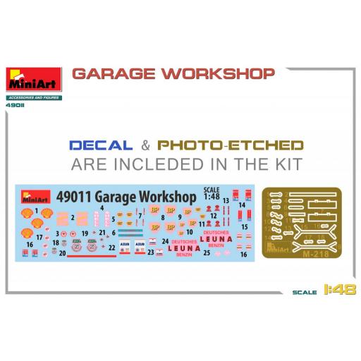 1/48 Garage Workshop -  Útiles de Taller  [1]