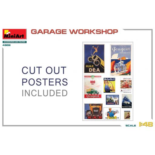 1/48 Garage Workshop -  Útiles de Taller  [2]