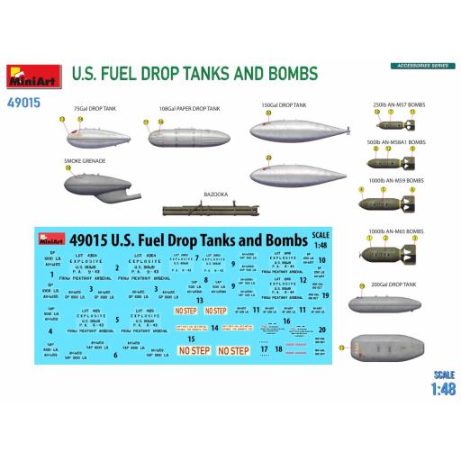 1/48 Tanques Auxiliares de Combustible y Bombas USA [1]