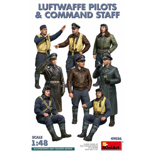 1/48 Pilotos Luftwaffe y Personal de Comando 2ª GM [0]