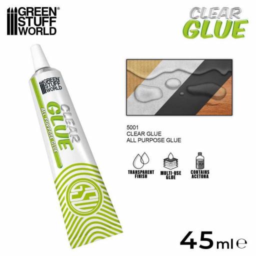 Silicona fria - Pegamento Clear Glue 45ml