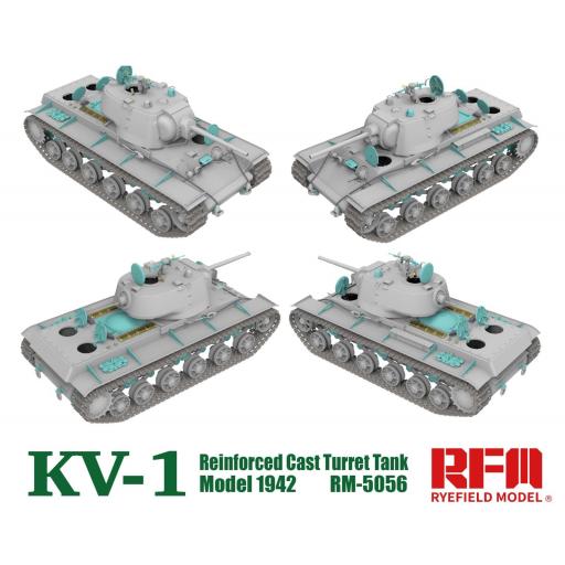 1/35 KV-1 Reinforced Cast Turret Mpd.1942 [2]