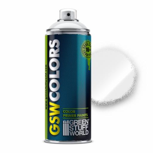 Spray Imprimacion Blanco Brillo 400ml GSW [0]