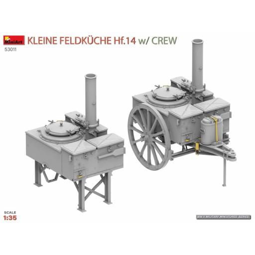 1/35 Kleine Feldküche Hf.14 w/Crew [4]