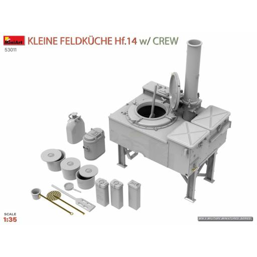 1/35 Kleine Feldküche Hf.14 w/Crew [6]