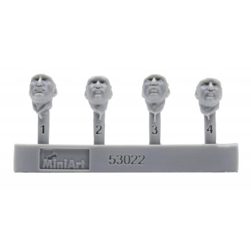 1/35 German Tank Riders Set 1 (cabezas resina) [1]