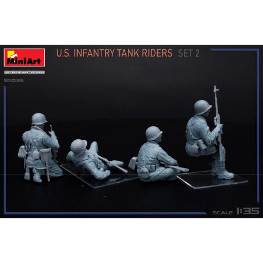 1/35 Infantería Americana sobre tanque Set 2 [2]