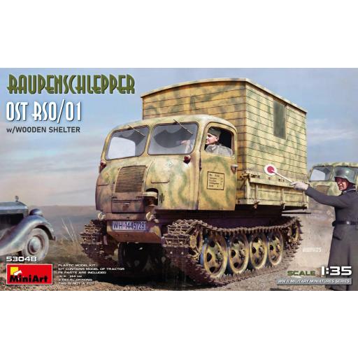 1/35 Raupenschlepper OST RSO/01 Cajón de Madera