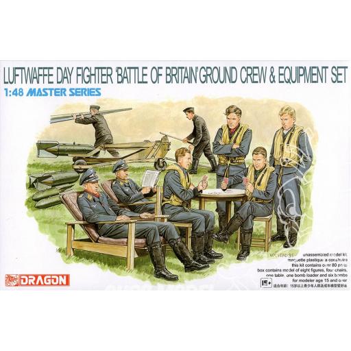 1/48 Luftwaffe Day Fighter Ground Crew & Equipment Set [0]