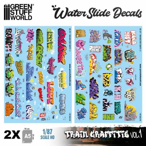 Calcas al agua - Train Graffitis Vol. 1 1/87