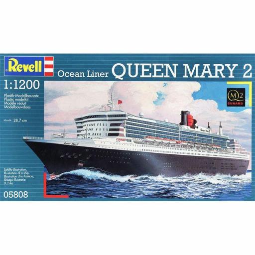 1/1200 Ocean Liner Queen Mary 2