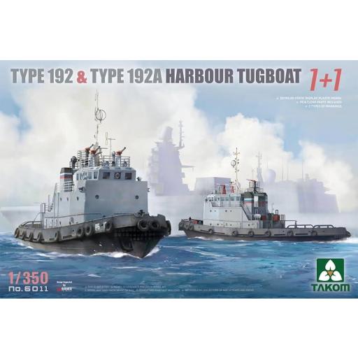 1/350 Remolcadores portuarios Type 192 + Type 192A