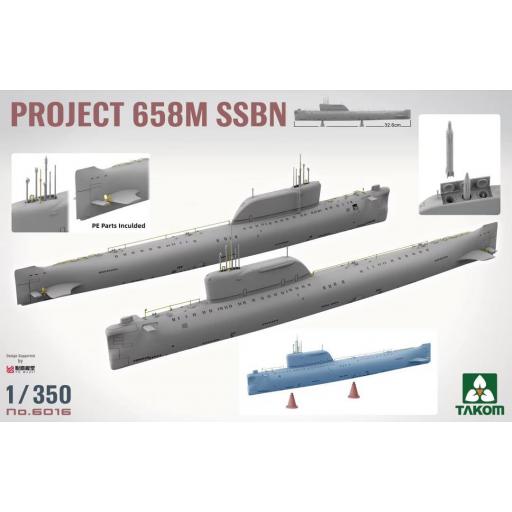1/350 Submarino Project 658M SSBN [1]
