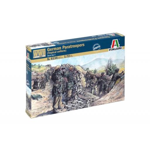 1/72 Paracaidistas Alemanes (Uniforme Tropical) 2ªGM