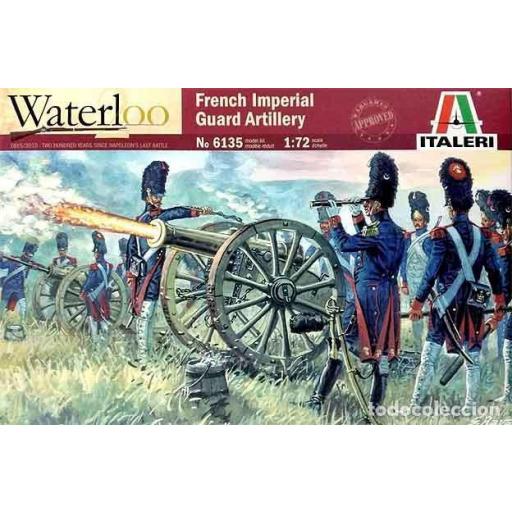 1/72 Artillería Guardia Imperial Francesa. Waterloo
