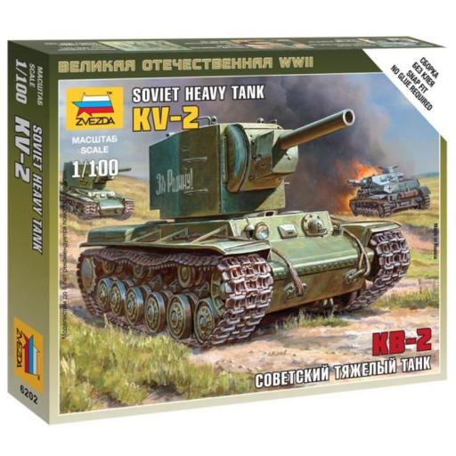 1/100 Soviet Tank Kv-2 [0]